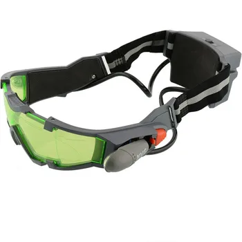 Nočno Vizijo Očala Leče Nastavljiv Elastični Noč Očala Eyeshield Po Vsem Svetu Zelena Varnost Zaščitna Očala