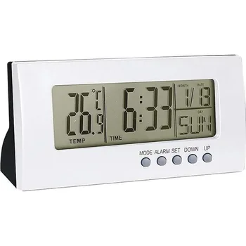 Sodobnih Digitalnih Baterija LCD Zaslon Koledar Dremež Termometer Alarm Namizne Ure