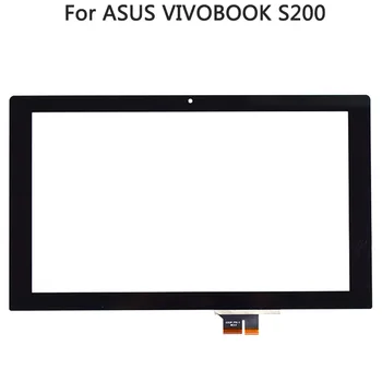 Novo S200 Touch Senzor Plošča Za Asus Vivobook S200E X202E Q200E, Zaslon na Dotik, Računalnike Steklena Plošča