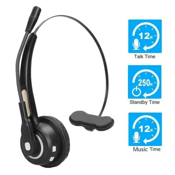 Novo leto 2020 Bluetooth Slušalke BH520 Brezžične Slušalke Čez Glavo Hrupa Preklic Slušalke Za Tovornjak Vozniki Urad
