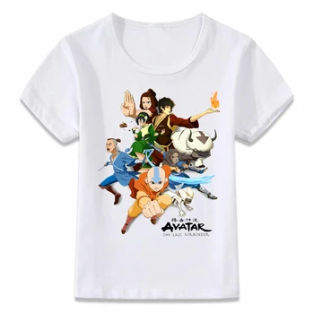 Otroci Oblačila Majica Avatar The Last Airbender T-majica za Fante in Dekleta Malčka Srajce Tee