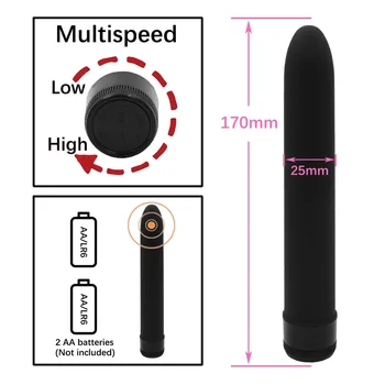 Močan Bullet Vaginalne in Analne Vibrator & 14.76 cm Dolg Dvojni Dildo Realističnih Seks Igrače za Žensko Pari Erotične Igrače za Odrasle
