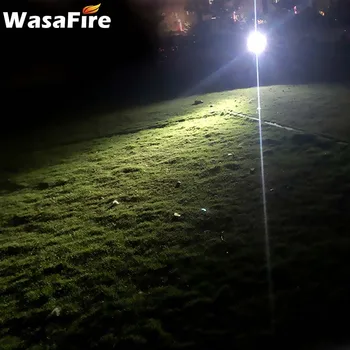 Wasafire Potapljanje Flash Svetlobe 10000 Lumnov 5*XM-L2 LED Potop Baklo Močan 18650 Podvodno Svetilko 100m Neprepustna Za Lov