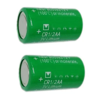 Veliko 2pcs Prvotne blagovne Znamke v Novo CR 1/2AA 3V CR14250 3V CR 1/2 AA PLC Litijeve Baterije Varta CR1/2AA Bateriji