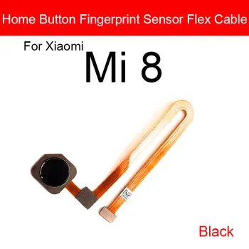 Gumb za domačo stran Prstnih Senzor Flex Kabel Za Xiaomi MI 8 MP Lite Meni Vrne Touch Senzor Flex Traku Zamenjava rezervnih Delov