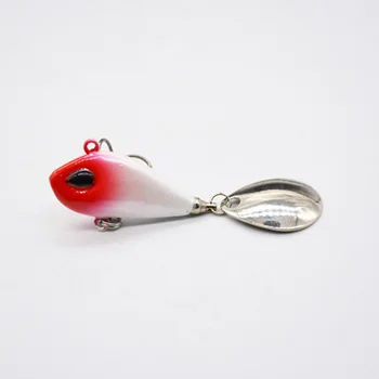 5PCS/VELIKO Sequins Mini VIB Fishing Lure je Pozimi Ledu Ribištvu Tackle Pin Crankbait Vibracije Kolesce False Vabe