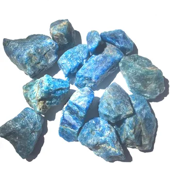 100 g Grobo Gemstone Naravnih Apatite Kristalno Grobo Surovo Kamen Rock Vzorcu Mineralni Kamen Vzorec