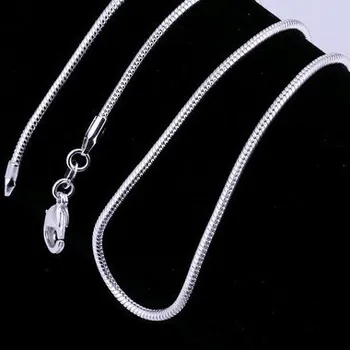 Debelo!DHL EMS Brezplačno+Darilo. silver plated kača verige ogrlico ,najboljši modni ogrlica Ig Nakit.