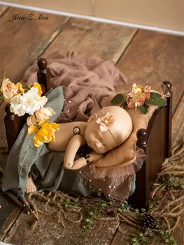 Sladek cvet vzglavnik, nastavite vzglavnik +headdress kombinacija newborn baby fotografija rekviziti