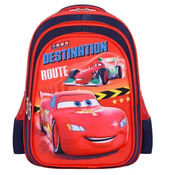 Disney Avtomobilov, otroke, šolsko fant dekleta, Otroci nahrbtnik z veliko kapaciteto, nepremočljiva Šolske torbe darilo za rojstni dan