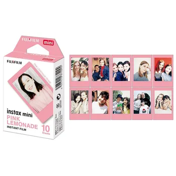 Za Fujifilm Instax Mini 9 11 Fotoaparat Instax Mini Film Pack - 30 Listov Instant Fotografije - Nebo Modro, Roza, Limonade, Črn Okvir