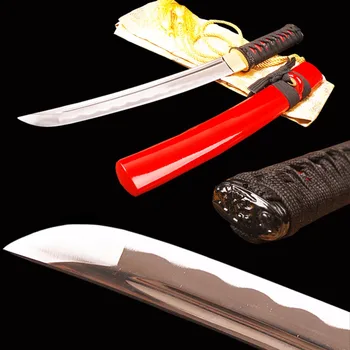 Brandon Meči Ročno Japonski Samuraj, Tanto 1060 Ogljikovega Jekla Oster Meč Boj Pripravljen Polno Tang Boj Meč Kratek Nož