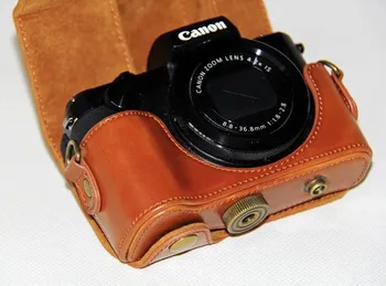 Fotoaparat Torba PU Primeru Za Canon PowerShot G5X Digitalni Fotoaparat