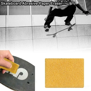10pcs Dolgo Odbor Griptape Radirka Doma šmirgl papir Prenosni Čistilec Skateboard Učinkovito Visoko Učinkovitost Čiščenja Goba Praktično
