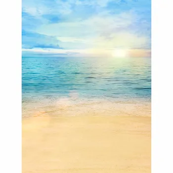 MEHOFOTO Fotografija Kulise Poletno Nebo, Sonce, Morje, Ocean Beach Ozadju Foto Studio Baby Tuš Otrok Mornar morska deklica Photocall