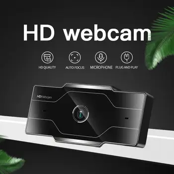 Webcam 1080P HD Web Kamera Z Mikrofonom USB 2.0 Spletna Kamera PC Desktop Mini WebCamera Cam Web Kamera Za Računalnik