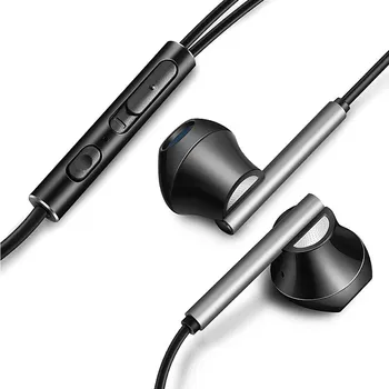 Dinamična Vožnja Hi-Fi 6D Stereo Extra Bass Čepkov Žične Slušalke z Mikrofonom 3.5 mm Jack za V Uho Visoke Kakovosti