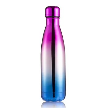 Ustvarjalno darilo pokal gume barve cola steklenica termovko 304 nerjaveče jeklo šport steklenice steklenica za vodo