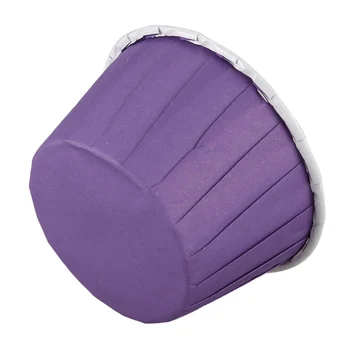 50X Papir za Peko Pokal Torta Cupcake Primerih Obloge Muffin Sladica svate Barva:vijolična