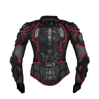 HEROBIKER Rdeče Motokros Dirke Motociklističnega Telo Oklep za Zaščito Motoristična Jakna+Hlače Hlače+Zaščitno opremo Ščitniki za Kolena+Rokavice