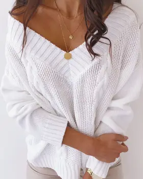 Jeseni vroče pulover Proti-vrat volne priložnostne ženske T-shirt zimskih oblačil za ženske izrez ženska jopica puloverji