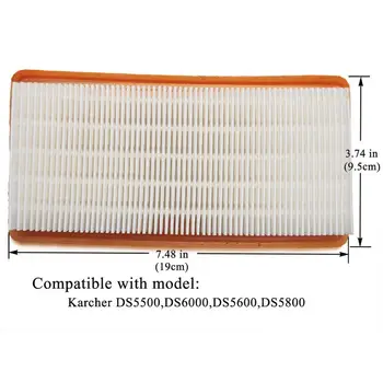 Karcher HEPA filter za DS5500 DS6000 DS5600 DS5800 fine kakovosti sesalnik Deli Karcher 6.414-631.0 hepa filtri