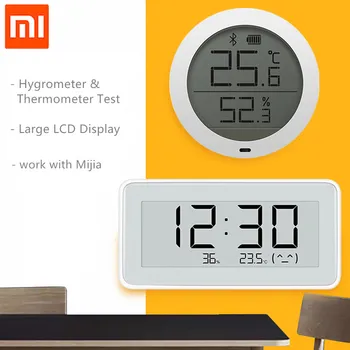 Xiaomi Mijia BT4.0 Brezžična Pametna Električna Digitalna ura Notranji&Zunanji Termometer, Higrometer LCD za Merjenje Temperature Orodja