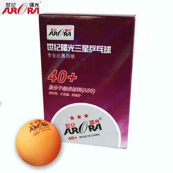 AURORA ITTF odobrene Namizni Tenis Žogice 3 Star Ball ABS Plastike 40+mm Ping Pong Kroglice za igre tabletennis Tenis PingPong