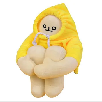 40 cm WOONGJANG Lutke Plišastih Igrač Banana Človek Lutke Mehko Polnjene Koreja Priljubljena Pomiritev Lutke Kawaii Rojstni dan Igrače Za Otroke, Otroška