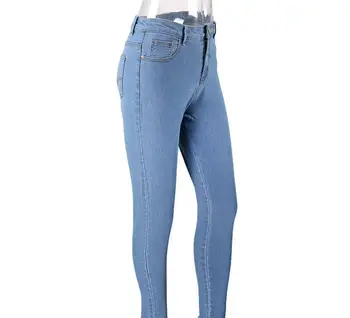 2020 Push Up Jeans za Ženske Zadrgo Nazaj Jeans Hlače Seksi Rit Podizač Skinny Jeans Ženska Vitek Jeans Dokolenice Femme Svinčnik Hlače