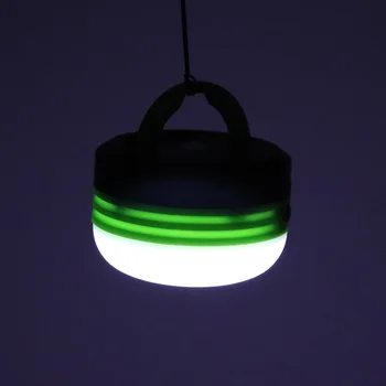 BORUiT 3W LED 300LM Prenosni Kamp Svetlobe Magnetni Zložljiva Kavljem Šotor Svetlobe 3-Mode Zasilne Svetilke Žepne Svetilke Baterije AA