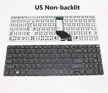 Nov Laptop, US/UK Osvetlitev Tipkovnice za Acer Aspire V15 E5-573 VN7-592G T5000 V5-591G E5-574G F5-572G F5-532 G N15W7 N15W6 N15Q12