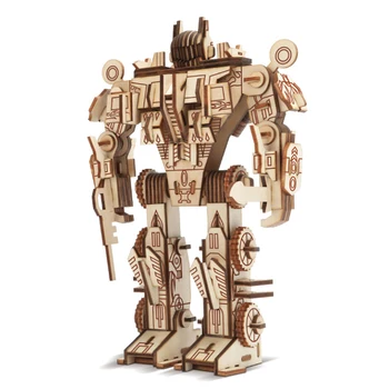 Robot Model Lesa Uganke Lasersko Rezanje 3D Lesene Sestavljanke Izobraževalne Igrače, DIY Notranja Ročno Fantje Igrača Za Otroke Odrasle