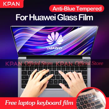 Kpan Anti-Modra Kaljeno Steklo Film 2020 MateBook 13 D14 15 X Pro čast čarobno knjigo 14 15 16 Screen Protector Za Huawei Prenosnik