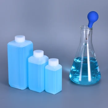 4PCS Dobre Kakovosti 250ml Kvadratno Plastenko Dobro Tesnjenje Prenosni Povratne Steklenice za tekoče reagenta kozmetični