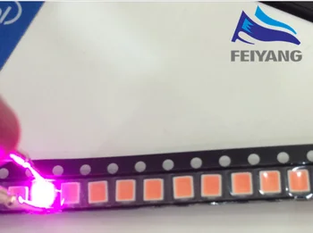 Vroče 500Pcs/veliko 2835 Roza SMD LED 0.2 W high bright light emitting diode led čip 3.5*2.8*0.8 mm 2835 smd led diod