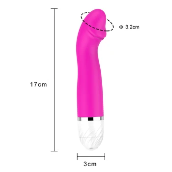 VATINE Dildo, Vibrator G-spot Klitoris Spodbujanje Silikonski Močne Vibracije AV Palico Ženska Vagina Massager Sex Igrače za Ženske