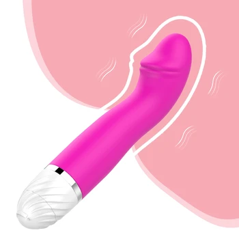 VATINE Dildo, Vibrator G-spot Klitoris Spodbujanje Silikonski Močne Vibracije AV Palico Ženska Vagina Massager Sex Igrače za Ženske