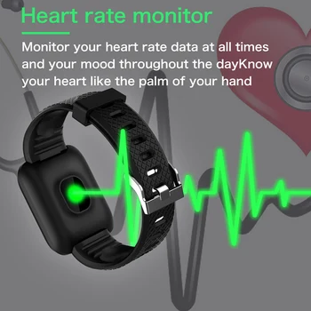 Android Smart Watch Pametna Zapestnica Ure Srčnega utripa Watch Manšeta Človek Športne Ure SmartBand Smartwatch za apple ura
