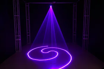 1W 500mW RGB DMX Animacija Laserski Projektor PRO DJ Disco Razsvetljavo Učinek Stranko Poroko Holiday Club Bar Skener