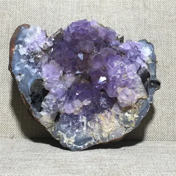 Naravni Agate geode ametist quartz crystal vzorcu Doma oprema okrasni kamen in kristalno Reiki zdravljenje