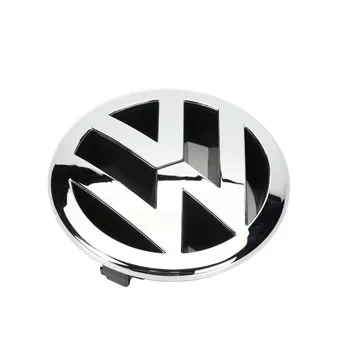 130 mm Spredaj Masko Hladilnika Emblem Logotip za VW Volkswagen Passat 06-11 Touareg 07-10 Touran, Golf Plus 2005-2009 5M0 853 601 FDY