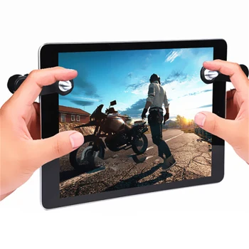 1 Par Za PUBG Mobilne Dotik Gamepad Palčko Gaming Sproži Strelec Krmilnik Gumb Ognja, Cilj Ključ Za iPad