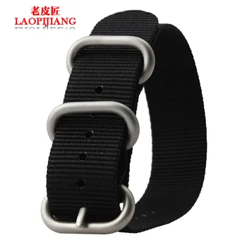 Laopijiang Vodoodporni najlon watchband Kelpie modni dodatki ure 18/20|22 mm watch trak