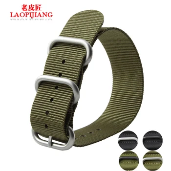 Laopijiang Vodoodporni najlon watchband Kelpie modni dodatki ure 18/20|22 mm watch trak
