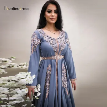 Maroški tam kaftan Večerne Obleke 2020 Čipke Appliques Mati Obleko arabski Muslimani Posebne Priložnosti Meri haljo de soiree