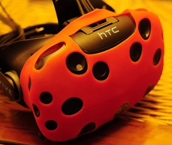 Silikonsko Ohišje Za HTC Vive Slušalke VR Kritje VR Očala Čelada Krmilnik Ročaj Primeru, Lupine, Kože, NAVIDEZNA RESNIČNOST, Dodatki