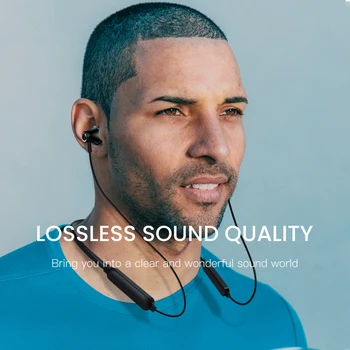 Bluetooth Neckband Stereo Slušalke, Brezžične Bluetooth Slušalke Športne Čepkov Z Mikrofonom za iphone 11 univerzalni vsi mobilni telefoni