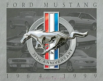 Mustang Klasičnih Ford Mustang Kovinski Tin Prijavite Stenski Dekor Odbor Retro Pub & Bar Stenski Dekor za Bar Pub Klub Kovinski Tin Znaki Zanikrni