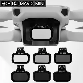 ND2/ND4/ND8/ND16/ND32/ND64 Objektiv Filter Za DJI Mavic Mini Kamera Strokovno Nevtralni Gimbal Black brezpilotna letala Dodatki